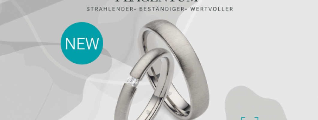 PLAGENTUM™: het nieuwe edelmetaal dat trouwringen laat stralen met karakter.