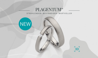 PLAGENTUM™: het nieuwe edelmetaal dat trouwringen laat stralen met karakter.