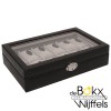 horloge box 12st kunstleer met venster - 54633 horloge box 12st kunstleer met venster - 54633