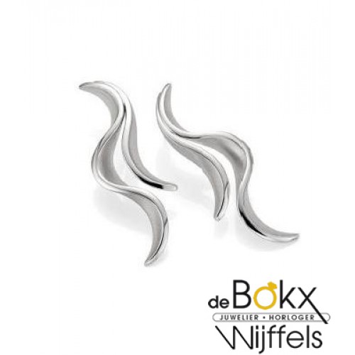 Breuning oorknoppen lang zilver - 54411 Breuning oorknoppen lang zilver - 54411