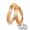 diamanten trouwringen roze goud - 56918 diamanten trouwringen roze goud - 56918