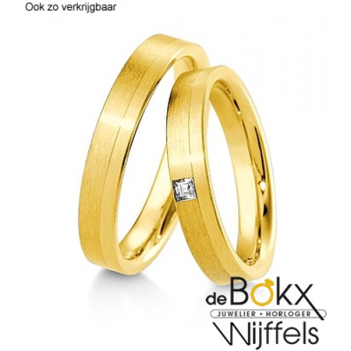 diamanten trouwringen roze goud - 56918 diamanten trouwringen roze goud - 56918