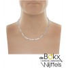 50cm ketting met figaro schakel in zilver - 54473 50cm ketting met figaro schakel in zilver - 54473