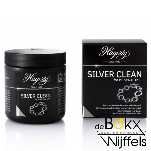 Silver clean PRO: reiniger voor zilveren sieraden 170ml - 58195 Silver clean PRO: reiniger voor zilveren sieraden 170ml - 58195