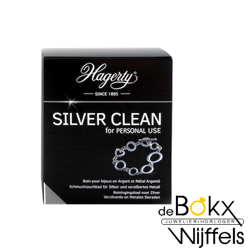 Silver clean PRO: reiniger voor zilveren sieraden 170ml - 58195 Silver clean PRO: reiniger voor zilveren sieraden 170ml - 58195