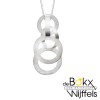 Speelse cirkel hanger van bastian inverun in zilver - 54340 Speelse cirkel hanger van bastian inverun in zilver - 54340