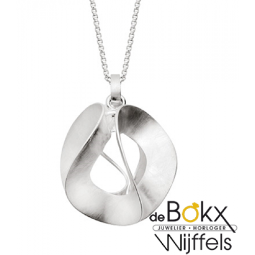 Hanger Bastian opengewerkte bal zilver 12353 - 54331 Hanger Bastian opengewerkte bal zilver 12353 - 54331