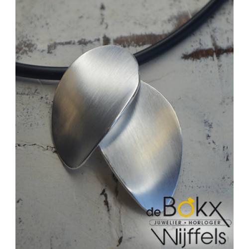 Bastian inverun hanger in zilver - 56440 Bastian inverun hanger in zilver - 56440