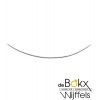 Collier Omega Rond Zilver 50cm - 54954 Collier Omega Rond Zilver 50cm - 54954