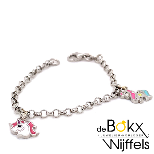 eenhoorn / unicorn bedelarmband 13cm - 53484 eenhoorn / unicorn bedelarmband 13cm - 53484