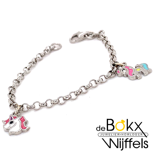 eenhoorn / unicorn bedelarmband 13cm - 53484 eenhoorn / unicorn bedelarmband 13cm - 53484