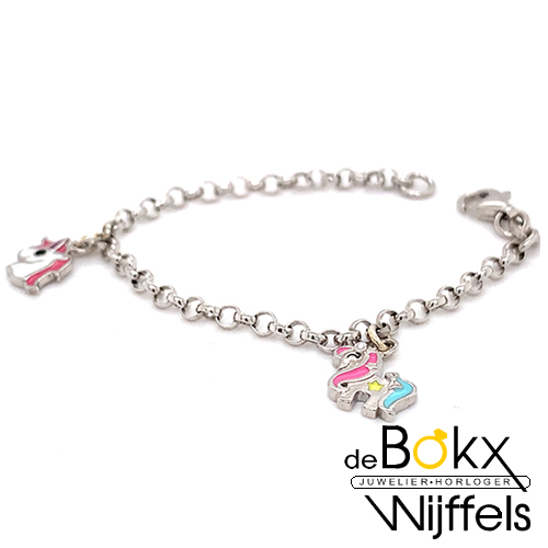 eenhoorn / unicorn bedelarmband 13cm - 53484 eenhoorn / unicorn bedelarmband 13cm - 53484
