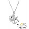 ketting met hanger hartje, kruisje en anker (hoop, geloof en liefde) - 53546 ketting met hanger hartje, kruisje en anker (hoop, geloof en liefde) - 53546