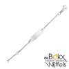 Kinder graveerarmband zilver gourmet 9-11cm - 57620 Kinder graveerarmband zilver gourmet 9-11cm - 57620