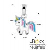 ketting met eenhoorn / unicorn - 57015 ketting met eenhoorn / unicorn - 57015