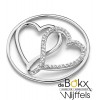 my imenso insignia hartjes 24mm zilver - 55980 my imenso insignia hartjes 24mm zilver - 55980