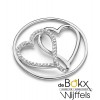 my imenso insignia hartjes 24mm zilver - 55980 my imenso insignia hartjes 24mm zilver - 55980