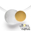 Hanger zilver met goud van bastian inverun - 58265 Hanger zilver met goud van bastian inverun - 58265