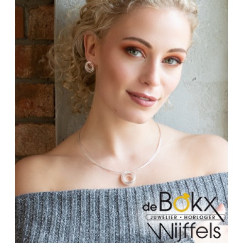 Ketting met hanger zilver van bastian inverun - 57156 Ketting met hanger zilver van bastian inverun - 57156