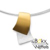 Hanger zilver met goud van bastian inverun - 58266 Hanger zilver met goud van bastian inverun - 58266