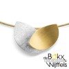 Bastian Hanger verguld, gematteerd en krasmat 925 / - sterling zilver - 54333 Bastian Hanger verguld, gematteerd en krasmat 925 / - sterling zilver - 54333