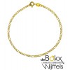 figaro gouden ketting 1.8mm 42cm - 53958 figaro gouden ketting 1.8mm 42cm - 53958