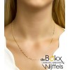 Collier figaro goud 50cm - 54899 Collier figaro goud 50cm - 54899