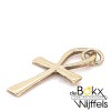 Ankh kruis hanger goud - 57643 Ankh kruis hanger goud - 57643