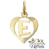 Hartjes hanger goud letter E - 57333 Hartjes hanger goud letter E - 57333