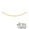 gouden ketting dames 50cm hol - 56906 gouden ketting dames 50cm hol - 56906