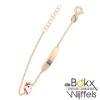 Eenhoorn baby armbandje met graveer plaatje - 57561 Eenhoorn baby armbandje met graveer plaatje - 57561