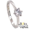 Damesring witgoud met zirkonia maat 55 - 54990 Damesring witgoud met zirkonia maat 55 - 54990