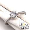 Damesring witgoud met zirkonia maat 55 - 54990 Damesring witgoud met zirkonia maat 55 - 54990