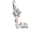 Damesring witgoud met zirkonia maat 55 - 54990 Damesring witgoud met zirkonia maat 55 - 54990