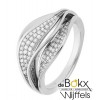 Bijzondere witgouden diamanten ring maat 54 - 56689 Bijzondere witgouden diamanten ring maat 54 - 56689