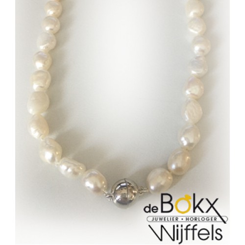 Barok Parelketting zoetwater met magneetsluiting - 56518 Barok Parelketting zoetwater met magneetsluiting - 56518