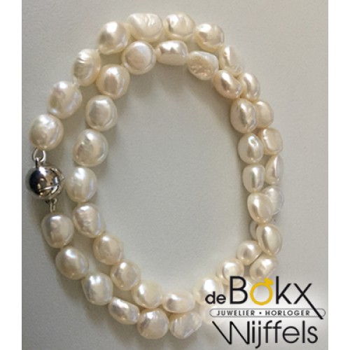 Barok Parelketting zoetwater met magneetsluiting - 56518 Barok Parelketting zoetwater met magneetsluiting - 56518