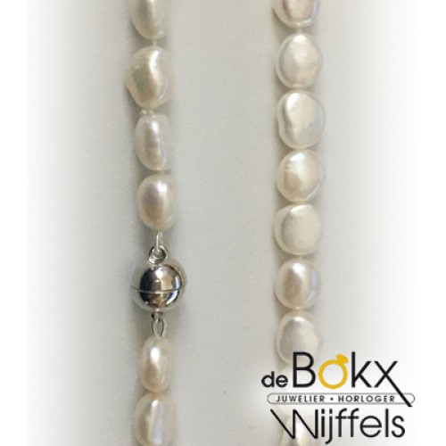 Barok Parelketting zoetwater met magneetsluiting - 56518 Barok Parelketting zoetwater met magneetsluiting - 56518