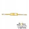 Gouden baby armband met naam 11 - 13cm - 57128 Gouden baby armband met naam 11 - 13cm - 57128