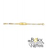 Gouden graveer baby armband 13 - 15cm - 50190 Gouden graveer baby armband 13 - 15cm - 50190