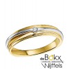 diamanten ring in geel en wit goud - 53076 diamanten ring in geel en wit goud - 53076