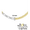 gouden ketting dames valkenoog 45cm - 56912 gouden ketting dames valkenoog 45cm - 56912