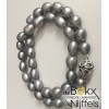 Grijze parel collier zoetwater grijs 9-11mm - 56519 Grijze parel collier zoetwater grijs 9-11mm - 56519