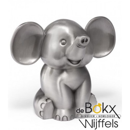 Olifant zittend spaarpot mat - 54811 Olifant zittend spaarpot mat - 54811
