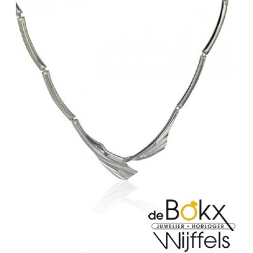 Lapponia juwelry collier Duet zilver - 50686 Lapponia juwelry collier Duet zilver - 50686