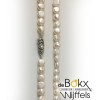 Zoetwater parel collier met zilveren sluiting - 50706 Zoetwater parel collier met zilveren sluiting - 50706