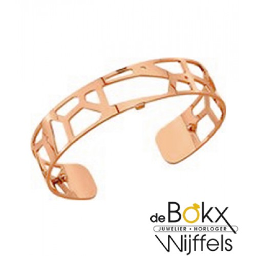 Armband Girafe 14mm les Georgettes mat rose goud - 55789 Armband Girafe 14mm les Georgettes mat rose goud - 55789