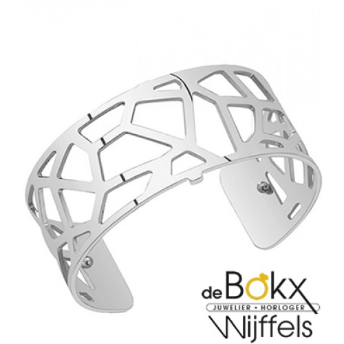 les Georgettes armband 25mm girafe zilver - 56055 les Georgettes armband 25mm girafe zilver - 56055