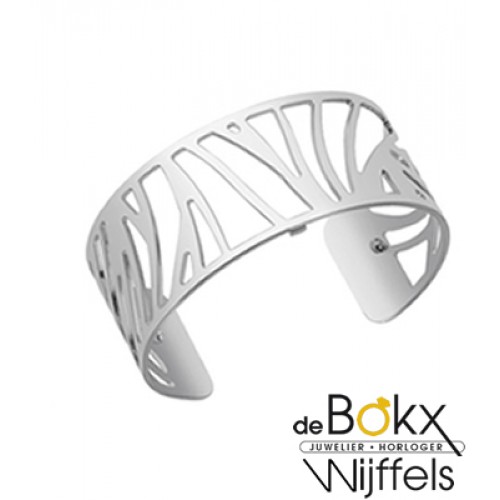 Armband perroquet 25mm les Georgettes zilver - 55783 Armband perroquet 25mm les Georgettes zilver - 55783