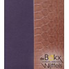 les Georgettes 25mm leerterracotta watersnake/purple - 55812 les Georgettes 25mm leerterracotta watersnake/purple - 55812